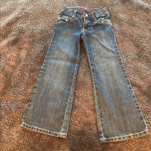 NWOT. Girls Gymboree bootcut jeans size 5 slim